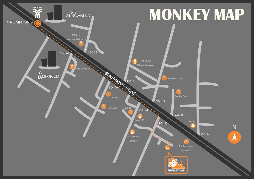 Monkeynap Hostel Bangkok Ngoại thất bức ảnh